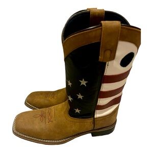 Smoky Mountain Kid's American Flag Boot